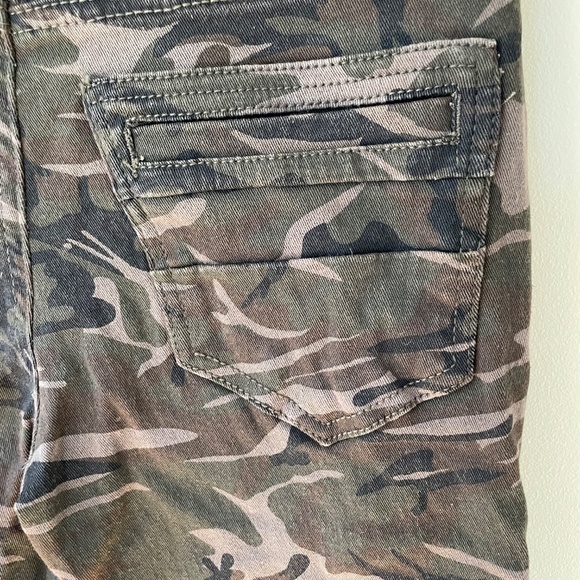 NWT Xray Jeans Moto Pants - Olive Camo- Kid Size 14- Slim Fit - Picture 4 of 7